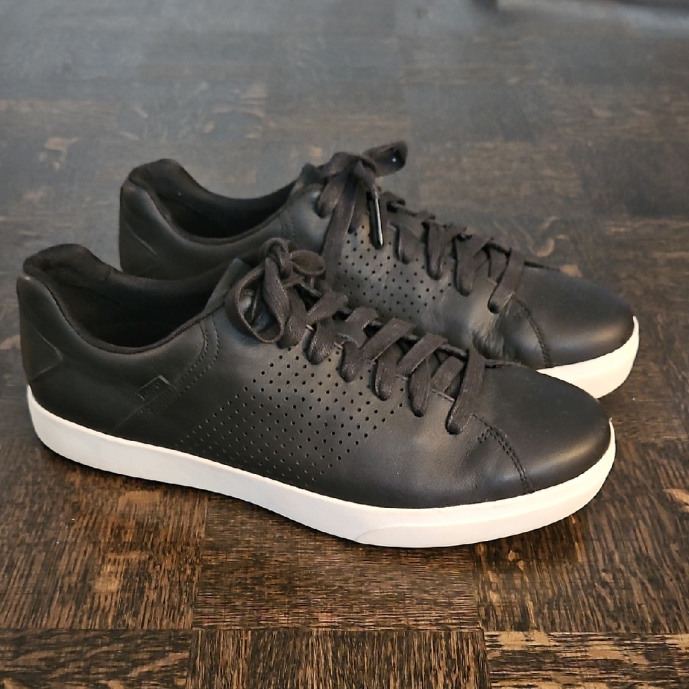 Roots Black and White Sneakers